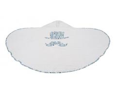 Motherhood Oeko-Tex Standard 100 Serviette de Bain à Capuche Blanc/Garçon Rétro 80 x 130 cm