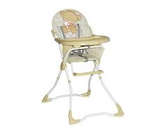 Lorelli Chaise haute pour bébé Candy beige
