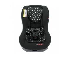 Mycarsit Siège Auto, Groupe 0+/1 (de 0 à 18 kg), Motif Etoiles noires