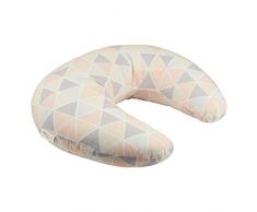 For-Your-Little-One Coussin dallaitement géométrique Pêche