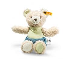 Steiff Friend-finder Ours en peluche avec Bruissant Foil, crème/vert/bleu pétrole