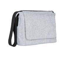 Lässig Sac à Langer - Green Label - Small Messenger Bag Update - Gris - Nouveau Dessin