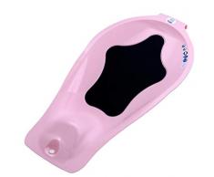 Rotho Babydesign Siège de Bain avec Tapis Antidérapant, 0-6 mois, TOP/TOP Xtra, Tender Rosé Pearl (Rose), 205030208