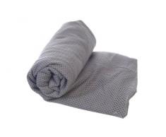 AEROSLEEP - Drap housse - Assure une perméambilité à lair maximale - Lavable en machine à 60°C - 80 x 40cm - Gris-foncé