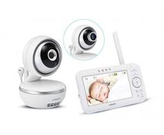 VTech - Babyphone Vidéo Vision XXL BM4550 - Babyphone Vidéo - Très Grand Écran