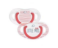 bébé confort Rebel Rules Miss Set de 2 Sucettes Natural Physio en Silicone 0/6 Mois