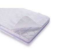 Träumeland Alèse imperméable en Molleton 100 % Coton 120 x 200 cm