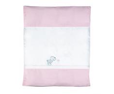 Bolin Bolon Parures de Lit - Housse de Couette + Taie doreiller + Drap Housse - Rose 70