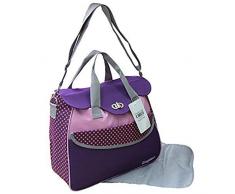 GMMH De 2 pièces Sac À Langer Mallette Médicale Sac Pour Couches Sac À Langer Choix De Couleurs coloré 2150