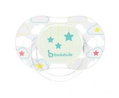 BADABULLE Phosphorescente Pack de 2 Sucettes Réversibles 12-36 Mois