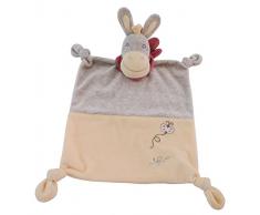 Bieco Donkey Darling Doudou Multicolore 39 x 33 x 9 cm