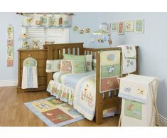 Kids Line Paire de rideaux avec poches pour tringle à rideaux