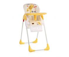 Lorelli Chaise Haute Réglable Evolutive pour Bébé Tutti Frutti Jaune 1 Unité