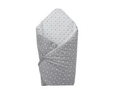 cosing 331–019–143 Coussin de coussin à douille pour bébé Nid dange bébé Coco – Collection sleeplease Carreaux Blanc/Gris