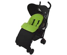 Britax Chancelière/Cosy orteils Buggy Poussette Landau intelligent double Mouvement Agile Lime