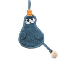 TIMBOO TM-TUTEE-519 5414546070895 Doudou Attache TETINE Canard, 18cm x 14cm, Marin Bleu