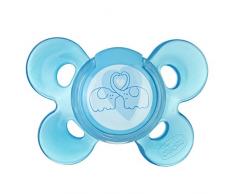 Chicco Sucette Confort Garçon, Bleu, 6-16 mois, [Modèles assortis]