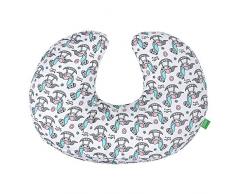 LULANDO Coussin dallaitement Oreiller de Corps Coussins de Lecture Oreiller de Voyage, Farbe:Schaukelpferde