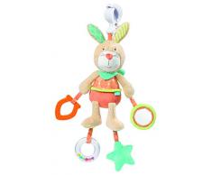 BabySun Funky Friends Doudou dActivités Motif Lapin