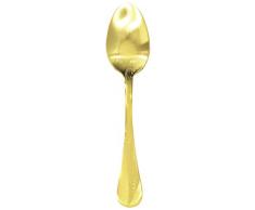 Mepra Caccia Ice Oro Cuillère à café pour bébé (doré mat)