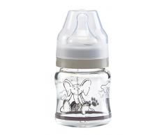 THERMOBABY Set de 2 Bavoirs Verre Col Large Têt Sil Savane 120 ml