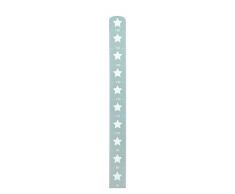 Roba Toise Little Stars avec motif étoiles, mesureur de croissance avec graduation jusquà 160 cm pour enfants, décimètre en bois gris