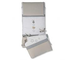 Foppapedretti 9900279135 complet Parure de lit, blanc