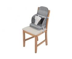 Safety 1st Rehausseur de Chaise Bébé Nomade Travel Booster - Warm Grey