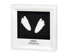 Baby Art Cadre Photo Window Sculpture Frame - Blanc / Blanc-Noir