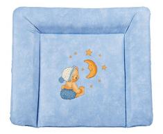 Julius Zöllner Matelas à langer Softy, sans phtalate - 75/85 - Motif Ourson - bleu