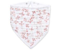 aden + anais, bavoir bandana, 100% mousseline de coton, birdsong