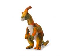 WWF - Peluche Dinosaure - Parasaurolophus - Douce et Souple - Normes CE - Debout - Hauteur 43 cm