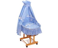 Julius Zöllner 5910119053 – Kit complet de Berceau XL Doudou fanten Bleu