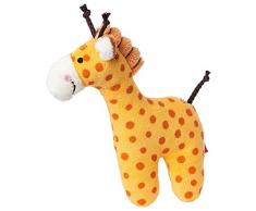 sigikid, Fille et Garçon, Hochet en Tissu Girafe, Orange, 41170