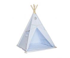Fun with mum TEE-MAT-SIL-BLU Tipi Set tapis de sol Multicolore