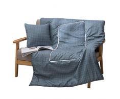 Local Makes A Comeback Oreiller double usage, climatiseur de la sieste de bureau, oreiller en coton et lin double usage, multifonction, oreiller carré intérieur/extérieur