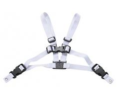 Foppapedretti 9900021640 Sangle 4 points pour chaise haute Lu-Lu