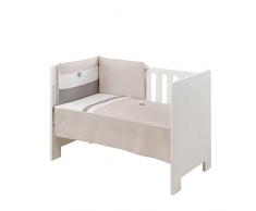 Belino Elba – Couvre-lit + protecteur pour berceau 60 x 120 cm beige