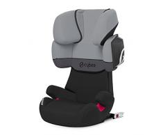 CYBEX Silver Siège Auto Solution X2-Fix, Adapté aux Voitures Avec ou Sans Isofix, Groupes 2/3 (15-36 kg), De 3 Ans à 12 Ans Environ, Cobblestone