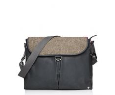 Babymel Ally PU Sac à Langer Gris