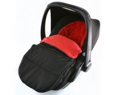 Chancelière pour siège auto compatible avec Egd Kiddy Rouge feu
