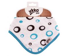 XKKO bmbbn ubt130000d008 a Bamboo Muslin, Bandana ou Bavoir Bleu