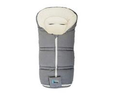 AltaBeBe Alpin Line Chancelière dHiver pour Poussette pour Bébé Gris Clair/Whitewash 9-36 Mois