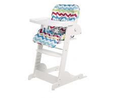 Roba Baumann Chaise Haute Chill Up Blanche