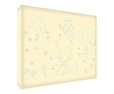 Feel Good Art FAIRYLAND2436-01IT Tableau sur toile Extra Grande (91 x 60 x 4 cm) Crème