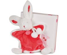 Doudou et Compagnie Lapin Pompon Doudou Fraise