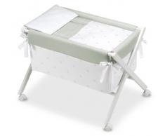 Bimbi Romantic – vestidura Berceau, Blanc et Gris