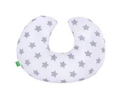 lulando Minky Coussin dallaitement de coussin de nuque (55 x 42 cm) pour bébés et adultes. Idéal aussi pour les enfants et que de voyage oreiller