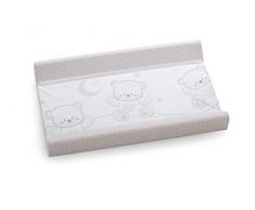 Italbaby 050.6010 Matelas à langer en PVC, 2 côtés, sérigraphié choco