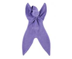 Doudou Cuski bio en coton violet (Berry)